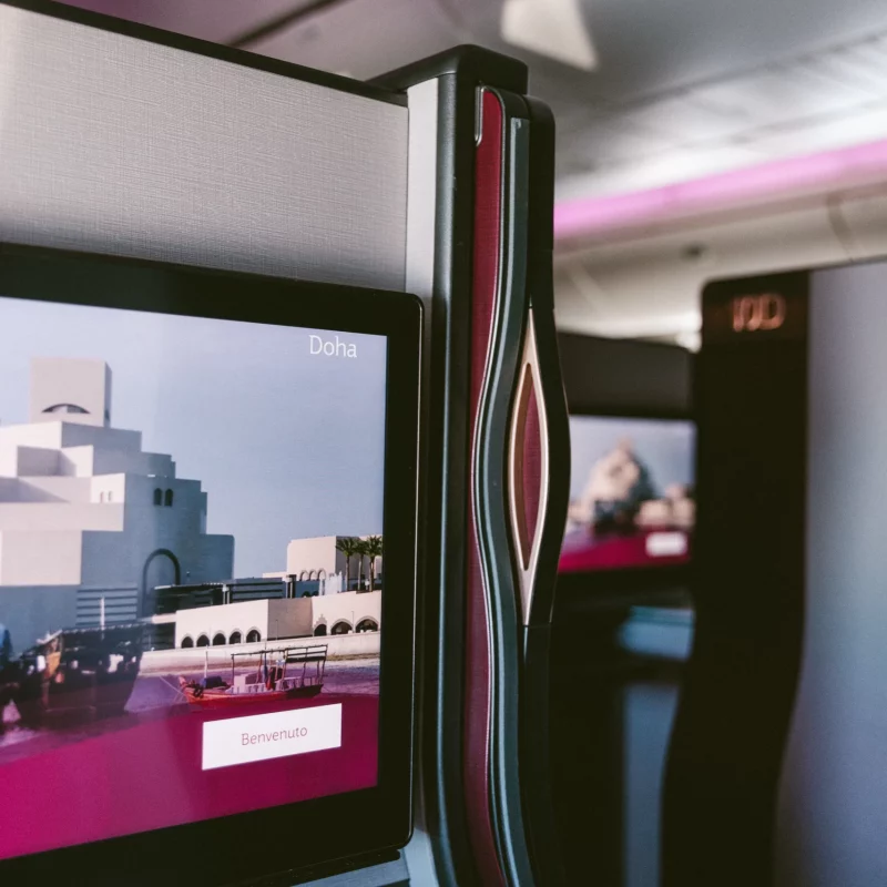 Qsuite Qatar Airways